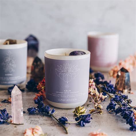 luna london|Scented Meditation Candle in Calm 